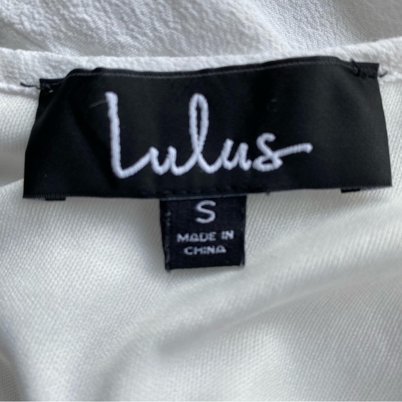 White Lulus Dress Size S - Picture 8 of 8